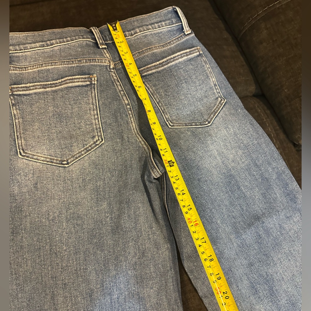 JBD Wide Legs Stretchy Classic Blue Women's Jeans in excellent condition Size 28 - Picture 14 of 15